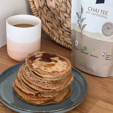 vegane Chai Pancakes zum Frühstück