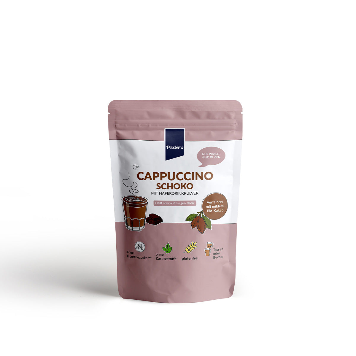 Cappuccino Schoko mit Haferdrink
