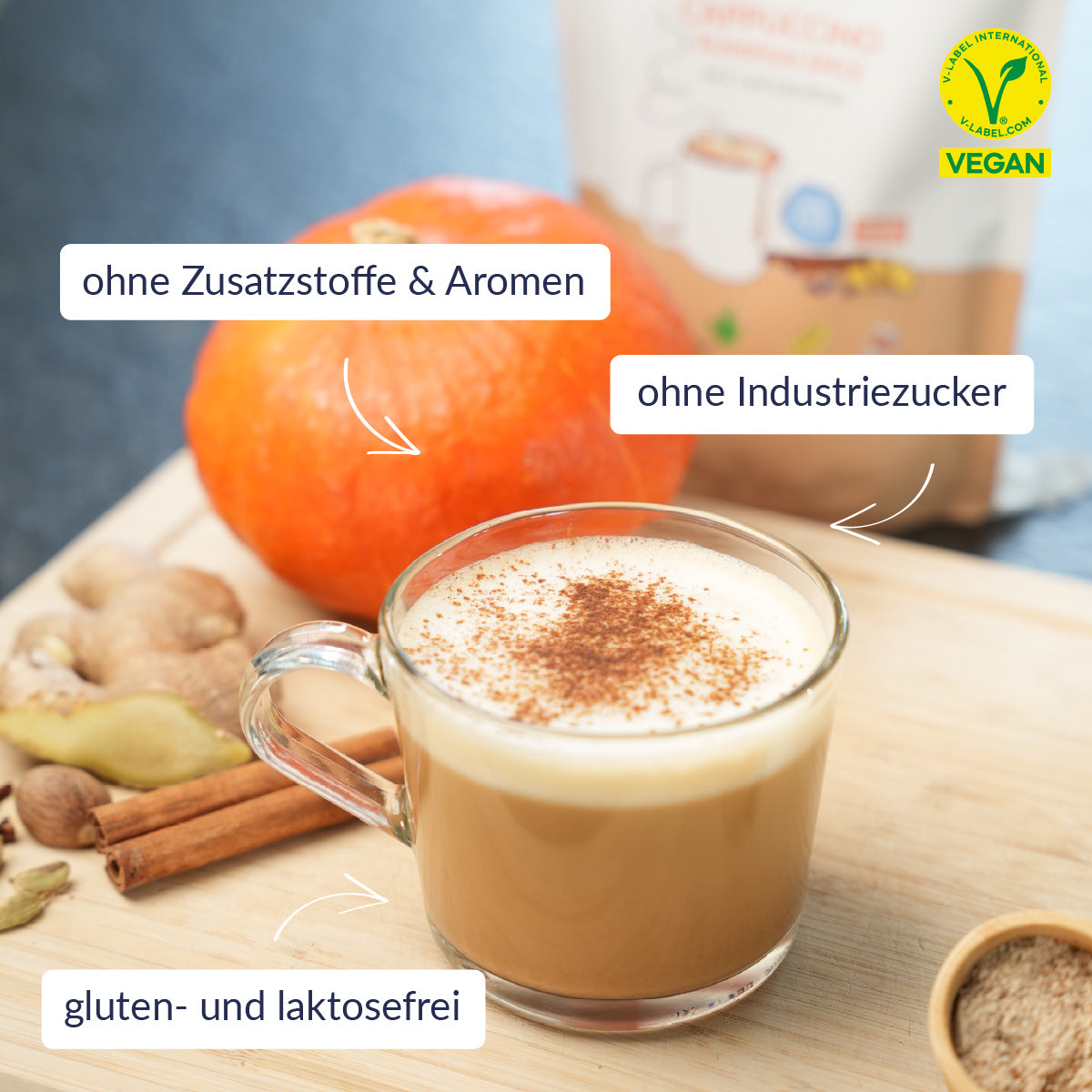 Pumpkin Spice mit USPs