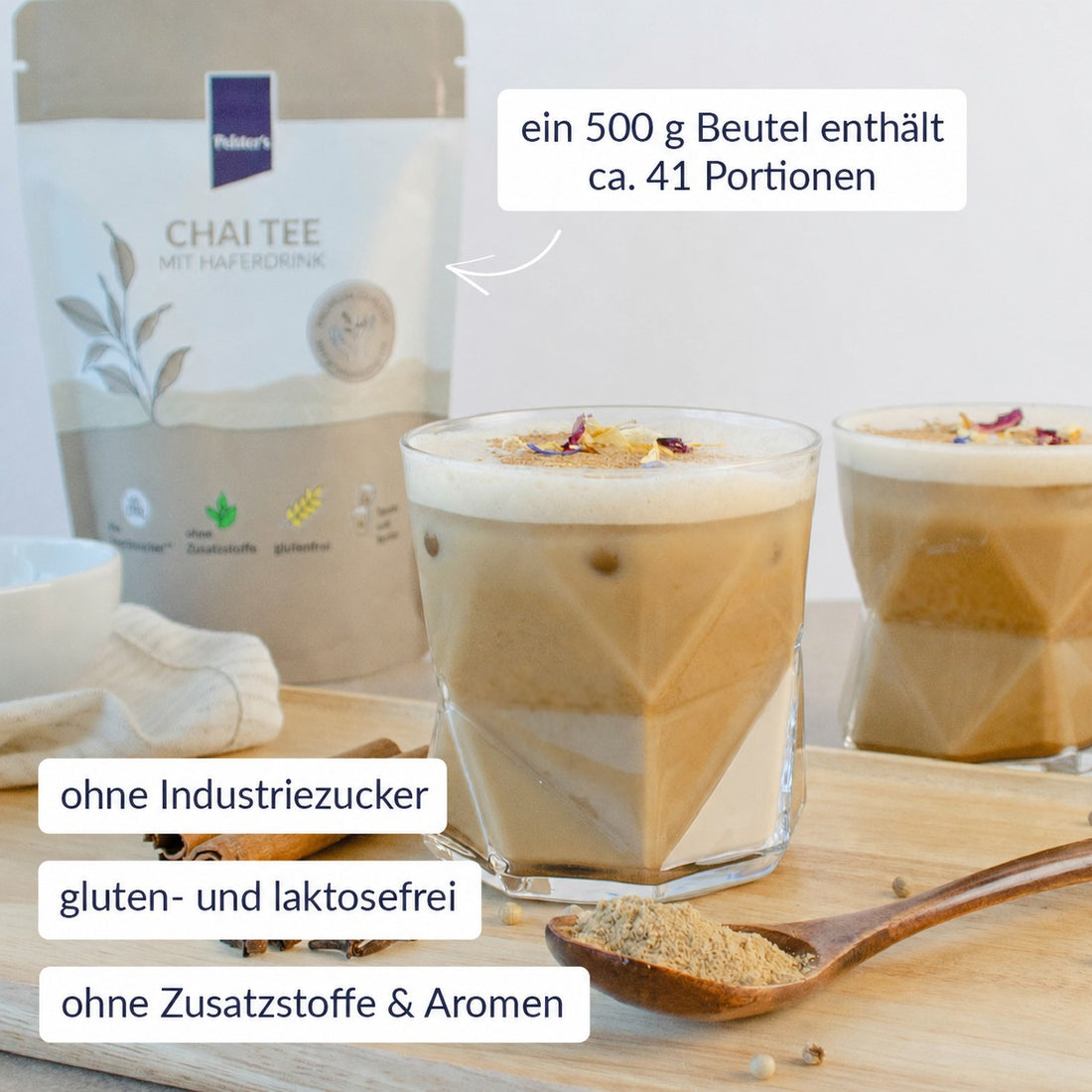 Chai Tee mit Haferdrink 