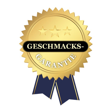Geschmacksgarantie Siegel 