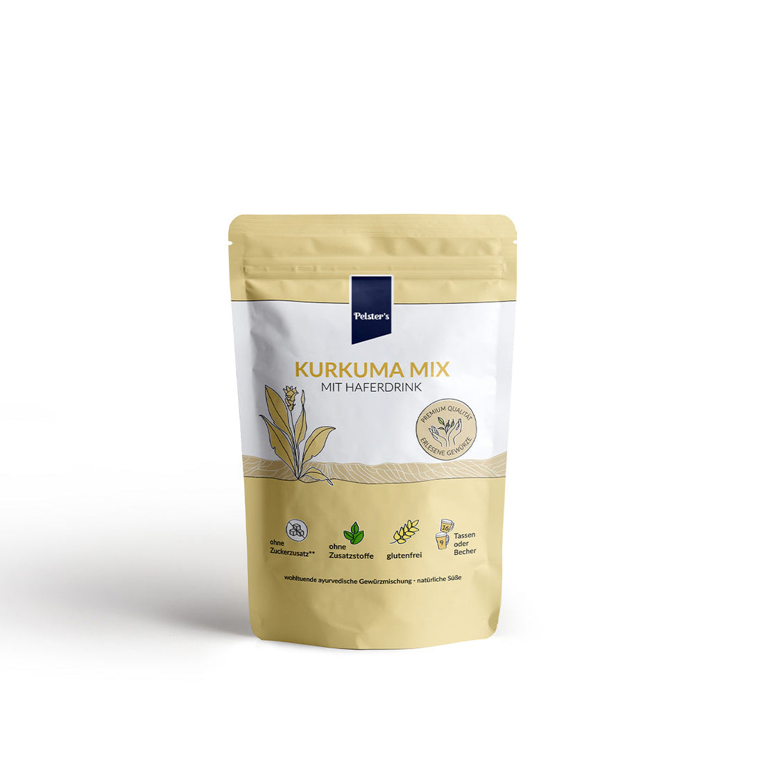 Kurkuma Mix mit Haferdrink 
