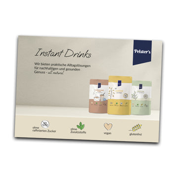 Lebensmitteleinzelhandel Flyer Instant Drinks 