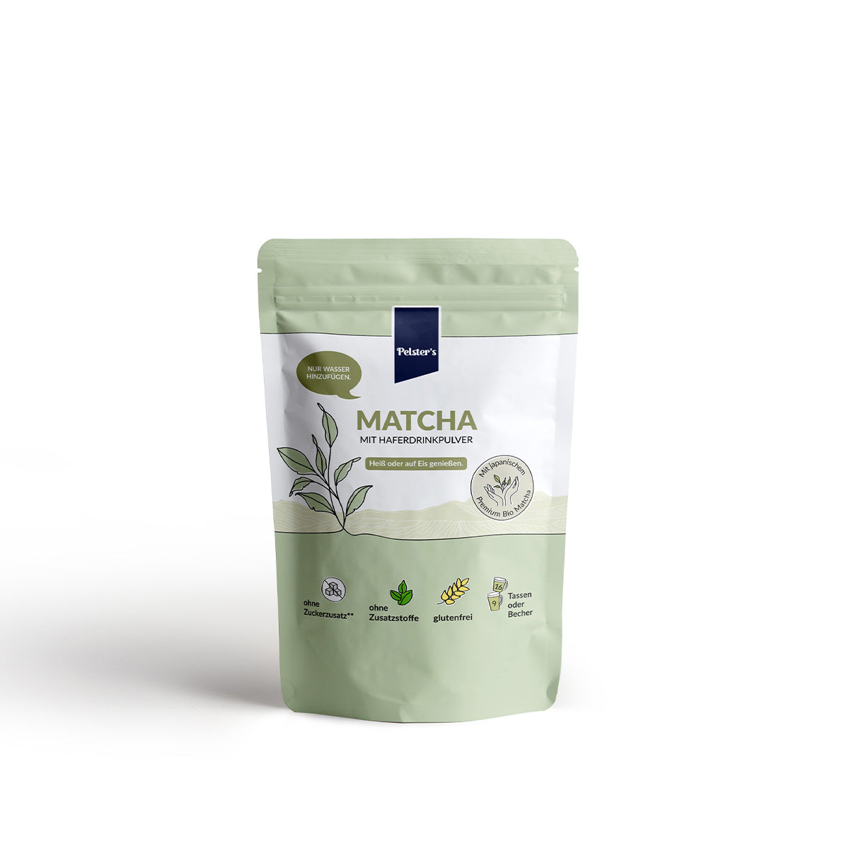Matcha mit Haferdrink